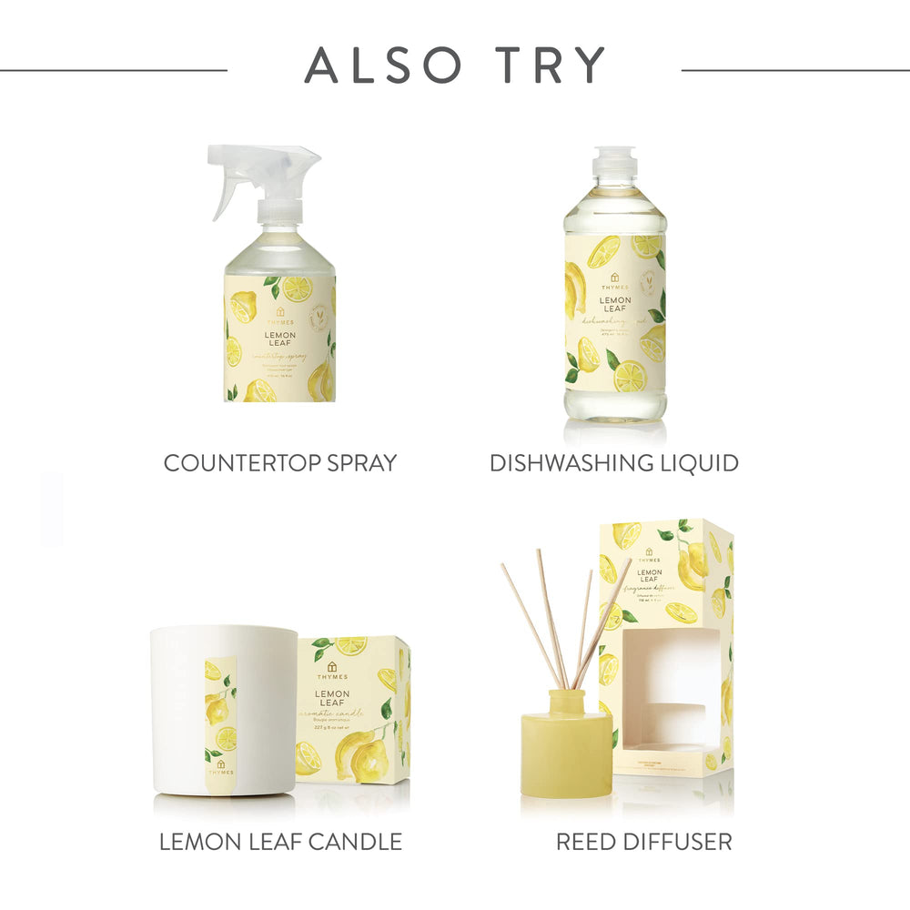 Lemon Leaf room spray used in living room and car
