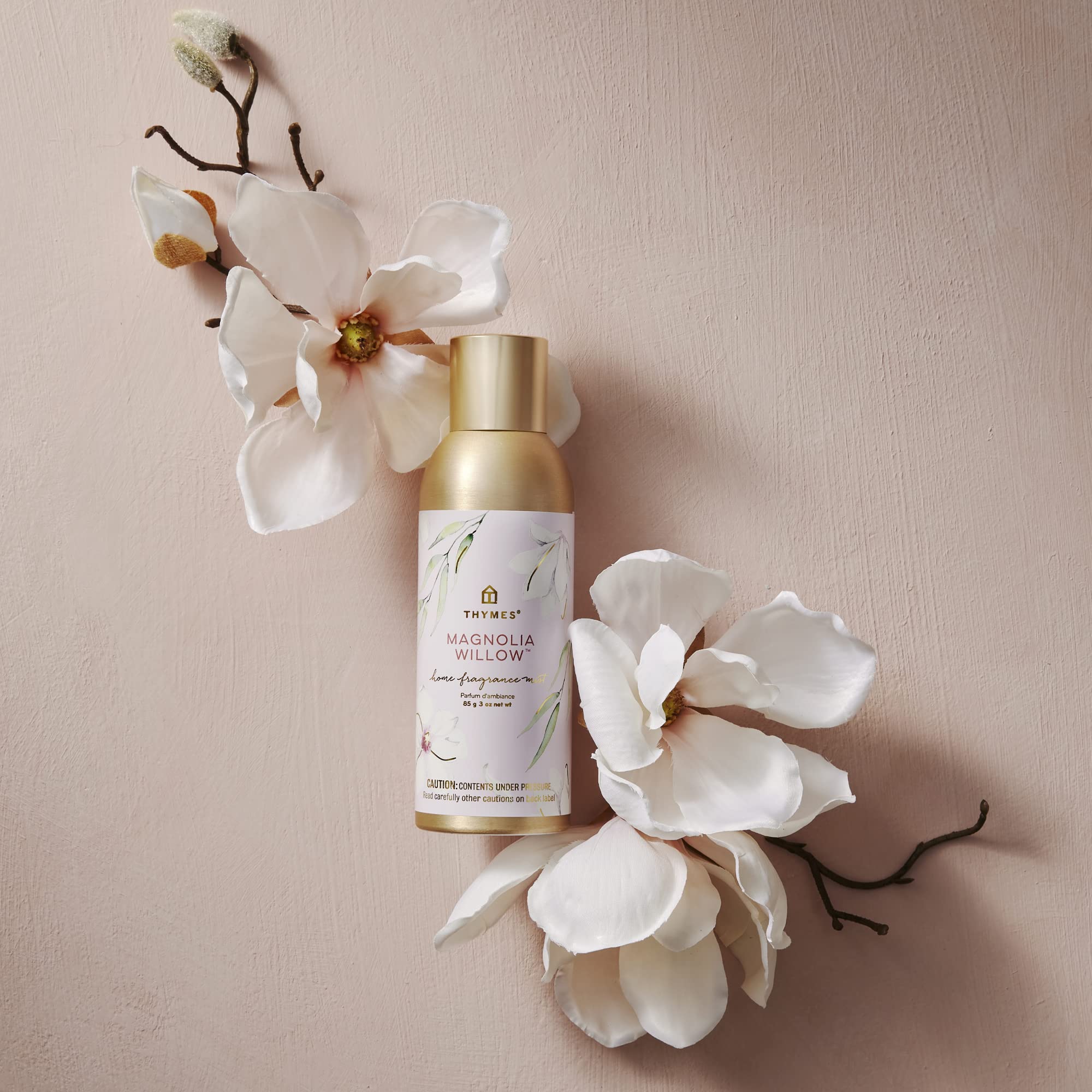 Close-up of Magnolia Willow fragrance notes with willow and magnolia