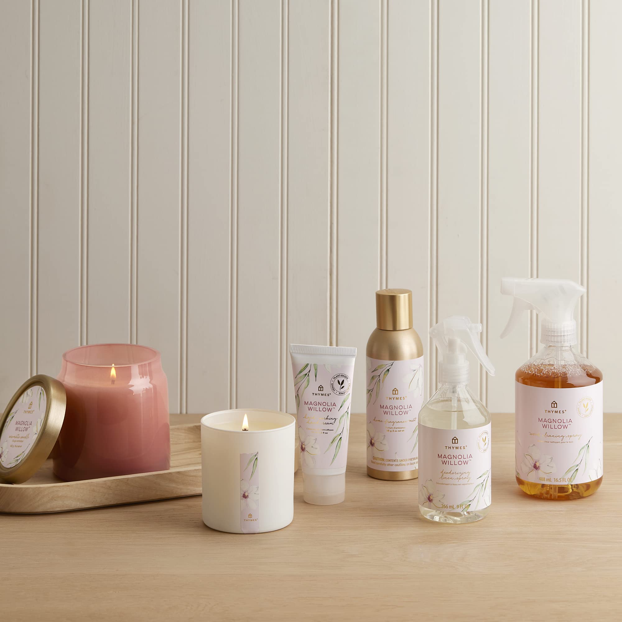 Thymes Home fragrance mist packaging