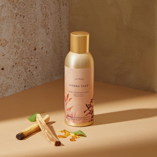 Close-up of Sienna Sage fragrance mist spray