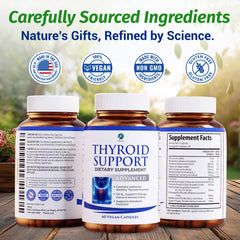 Minerals including selenium in thyroid support