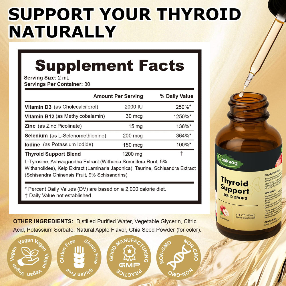 Supplement facts and ingredients list on bottle