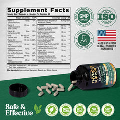 Vegan, Non-GMO, Lab Tested product packaging