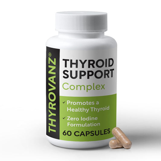 THYROVANZ Thyroid Support Complex bottle and packaging