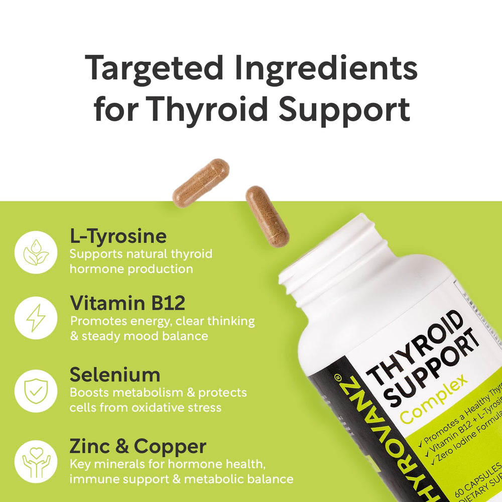 Adaptogens and nutrients in THYROVANZ formula