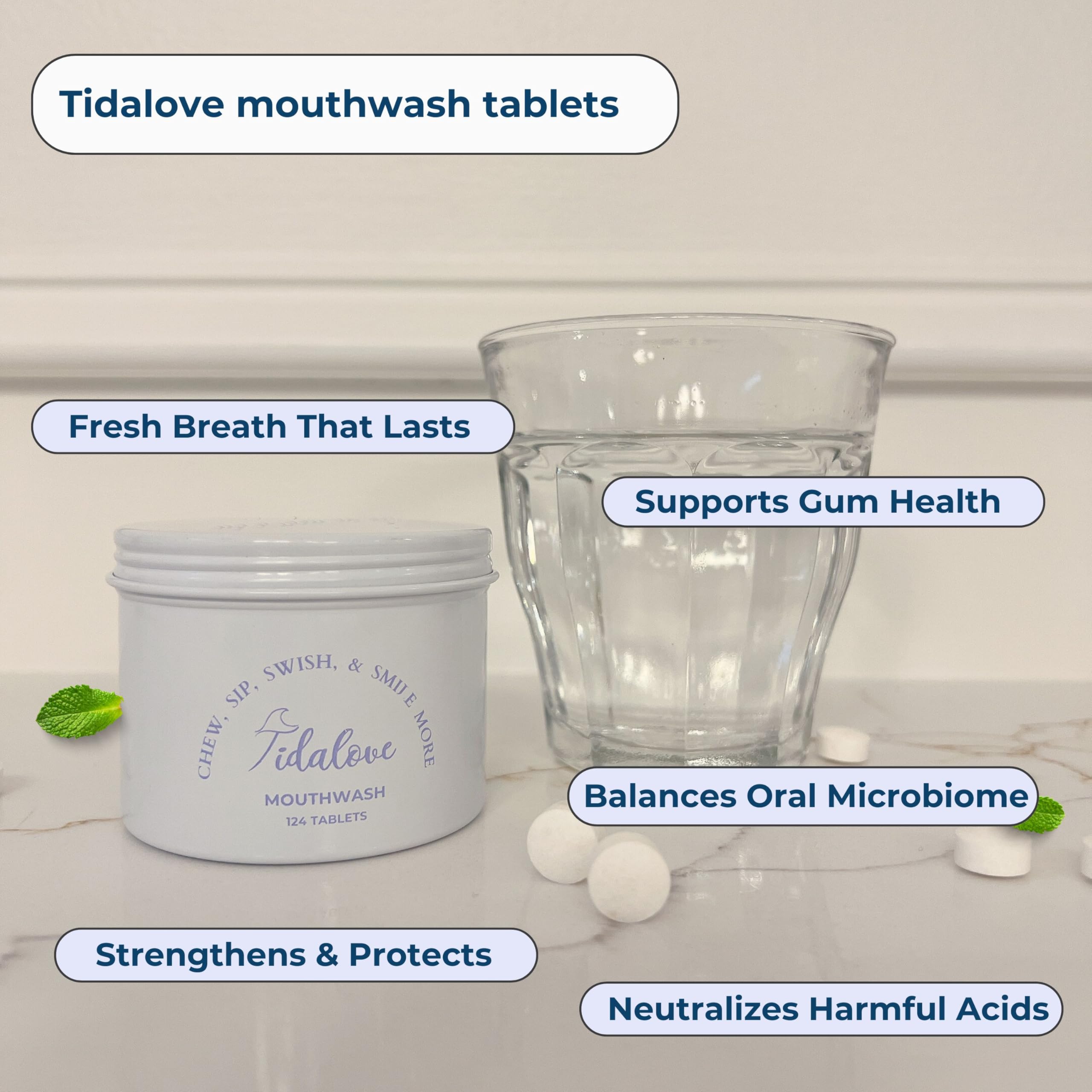 Travel-friendly packaging showing compact tablets