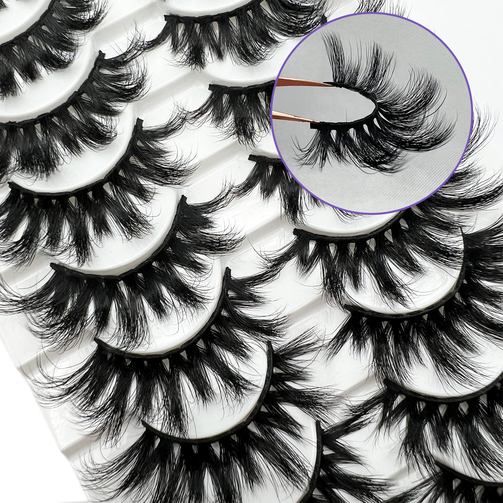 Tikiley 18mm natural fluffy lashes offering lightweight daily elegance.