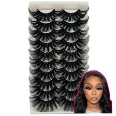 TIKILEY 25mm mink lashes close-up showing fluffy dramatic style for bold eyes