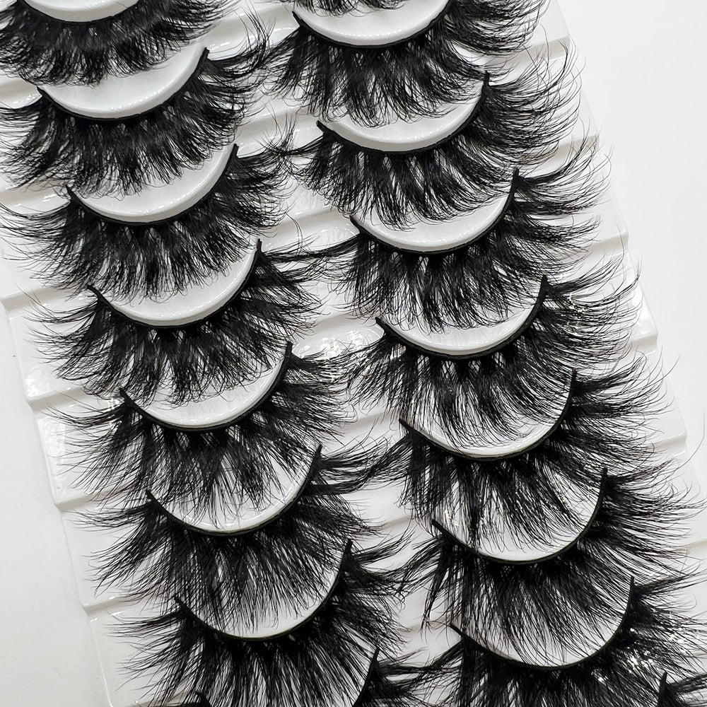 TIKILEY wispy 25mm mink lashes for subtle, striking definition.