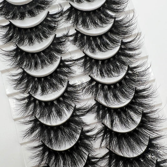 TIKILEY wispy 25mm mink lashes for subtle, striking definition.