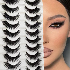 Tikiley cat eye lashes natural look 15mm for everyday elegance.