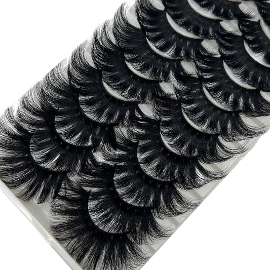 TIKILEY wispy 25mm lashes highlight long length for eye-catching evenings