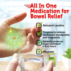 TIME-CAP LABS Timely bisacodyl tablets closeup highlights 5mg strength for quick action.