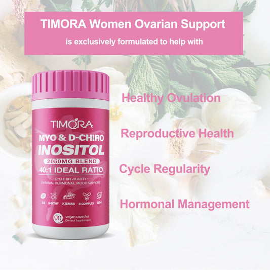 40:1 inositol ratio for hormonal balance and ovarian health
