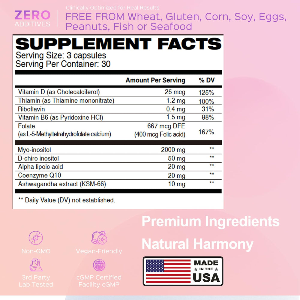 CoQ10, Vitamin D3 and B vitamins in supplement
