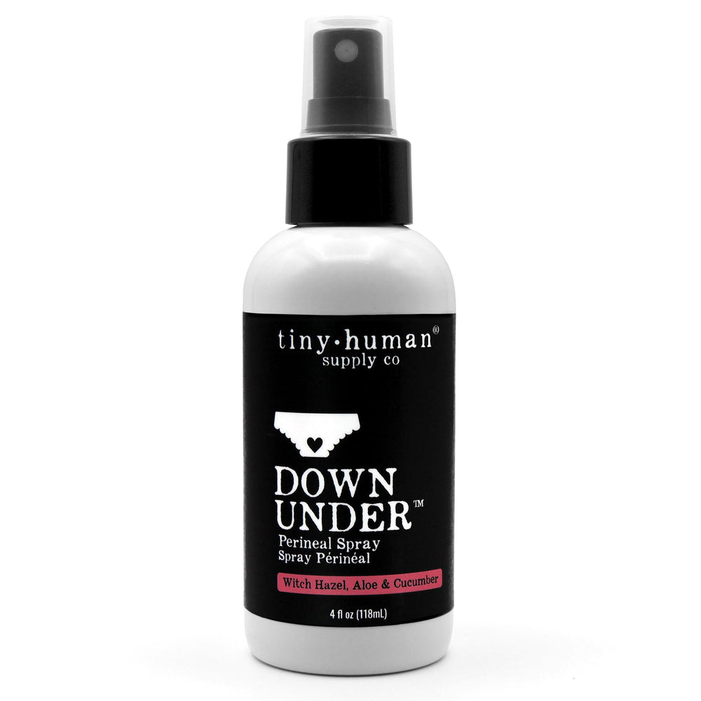 Tiny Human Supply Co Down Under spray bottle mist for soothing postpartum comfort