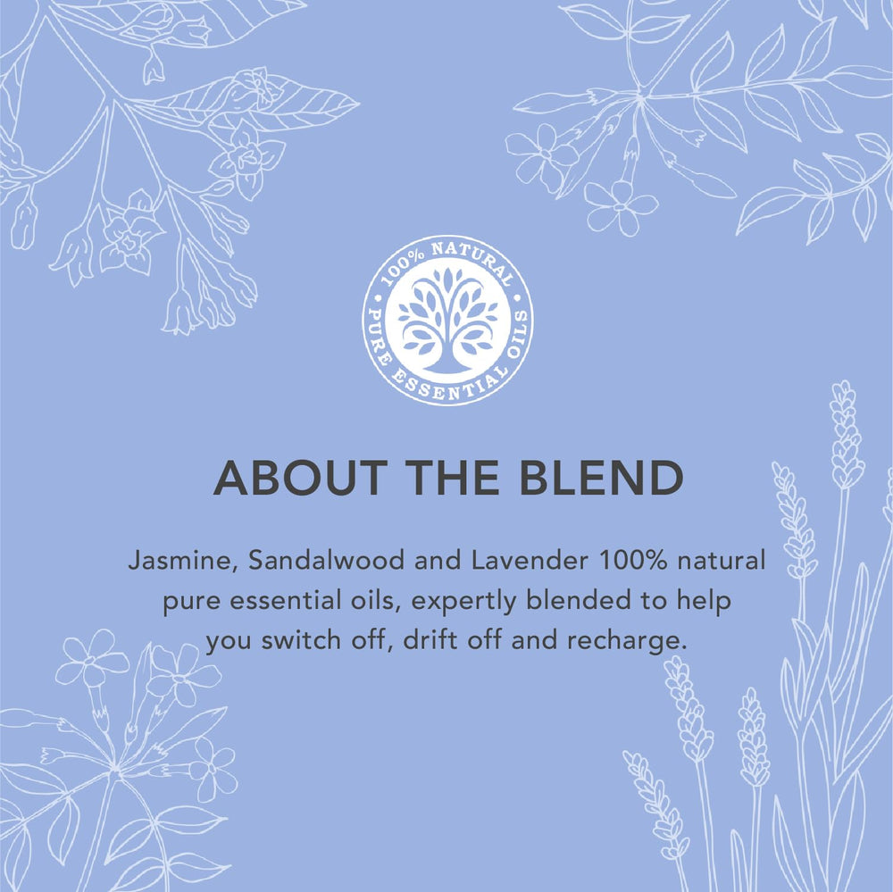Tisserand Sleep Pillow Mist spritz demonstrates easy use around body and room.