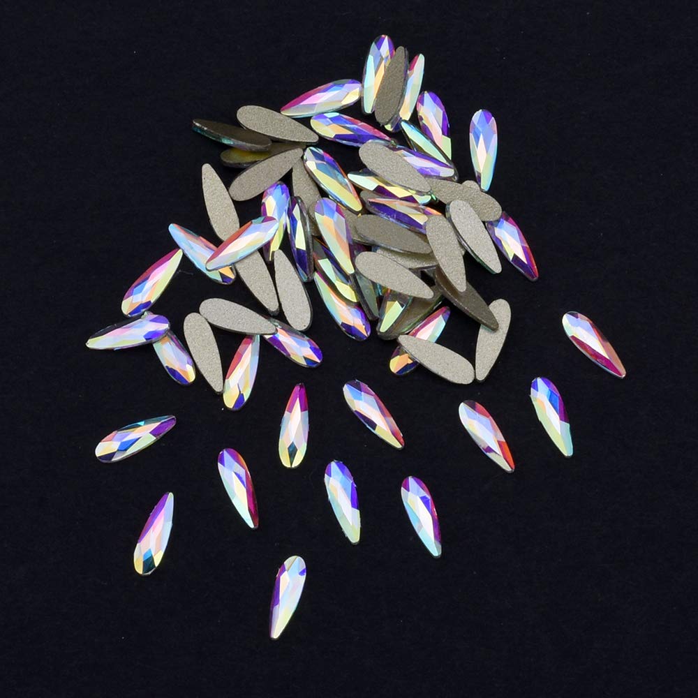 Tisslan flat-back rhinestones; ready for gel or glue adhesion