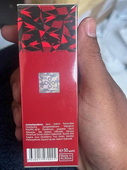 Close-up of Titan Provocative Gel being applied to skin
