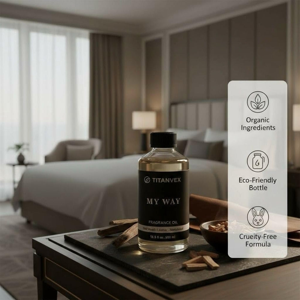 TitanVex 16-9 ounce bottle delivering long-lasting fragrance