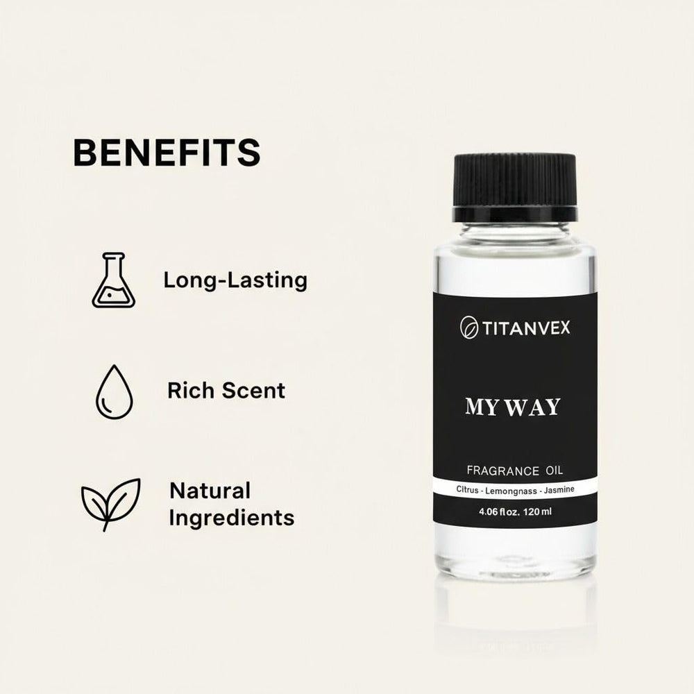 TitanVex-diffuser-oil-dramatic-bottle-shot with warm amber tones enhances cozy mood.