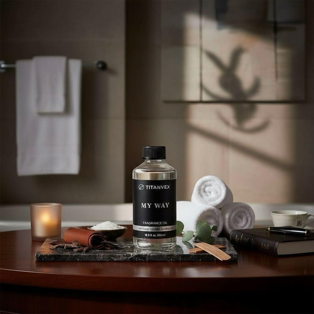 TitanVex home diffuser ambiance elevating space with refined notes