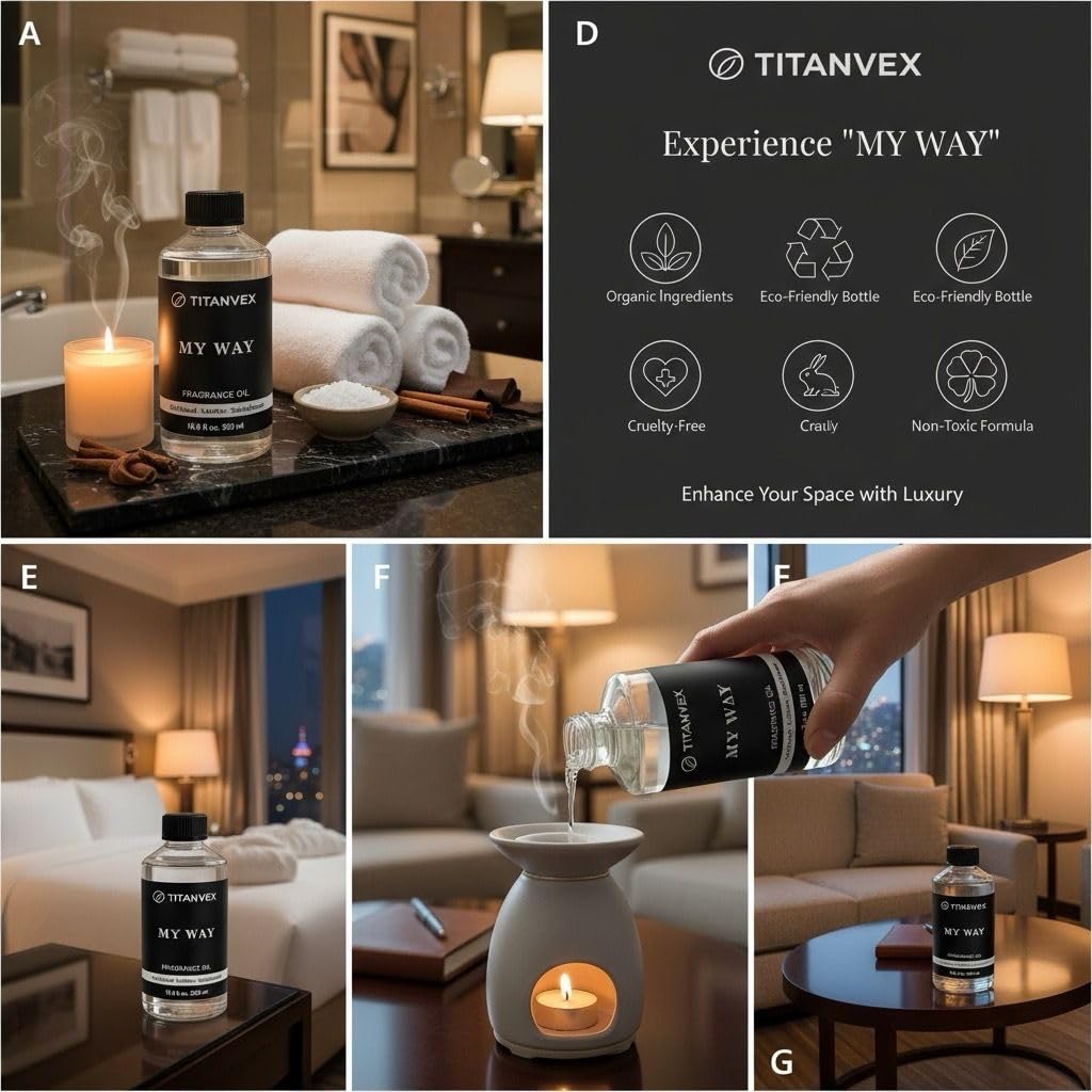 TitanVex sensory aroma application guiding easy diffuser setup