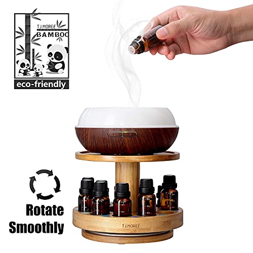 Storage rack holding 5ml to 20ml essential oil bottles