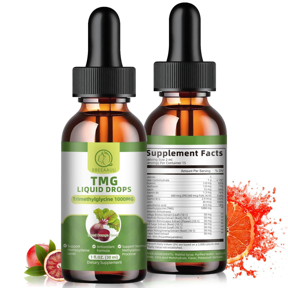 Blood orange flavor imagery and citrus theme associated with the product