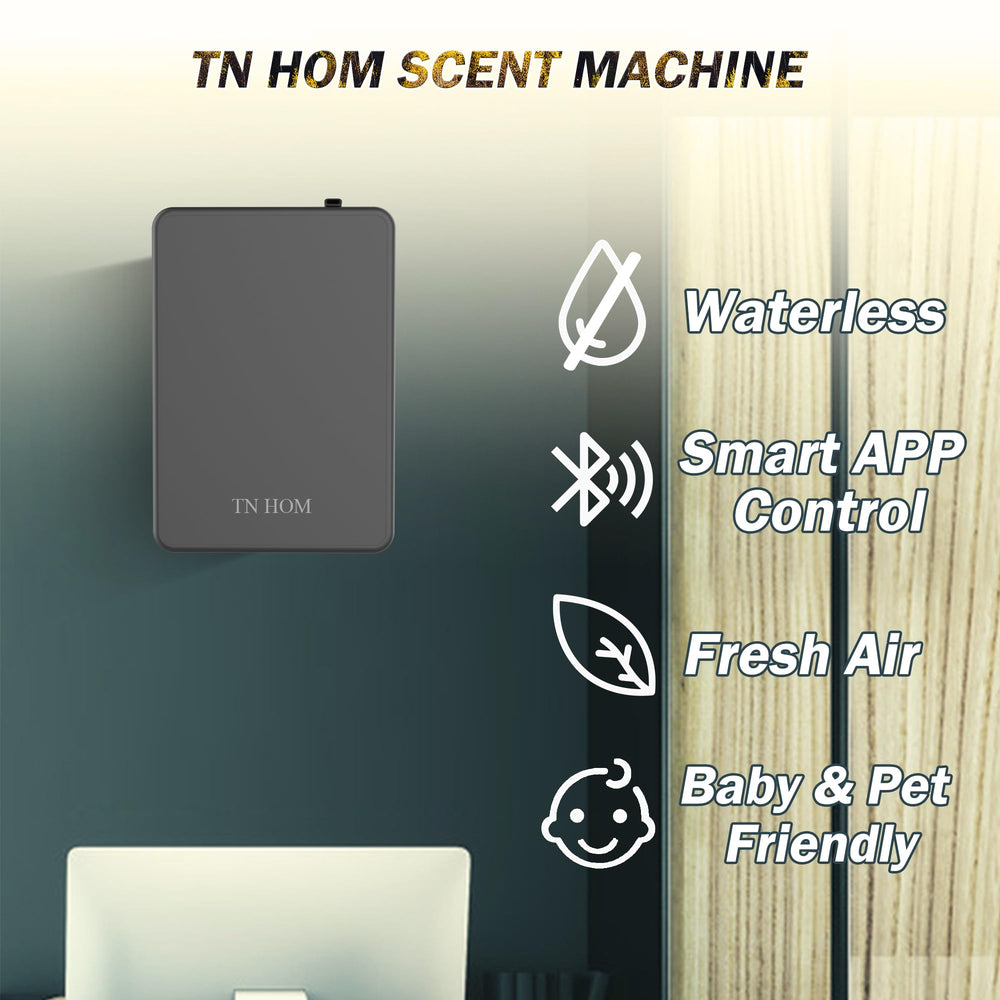 TN HOM 500ml bottle close-up illustrating long-lasting fragrance with fewer refills.