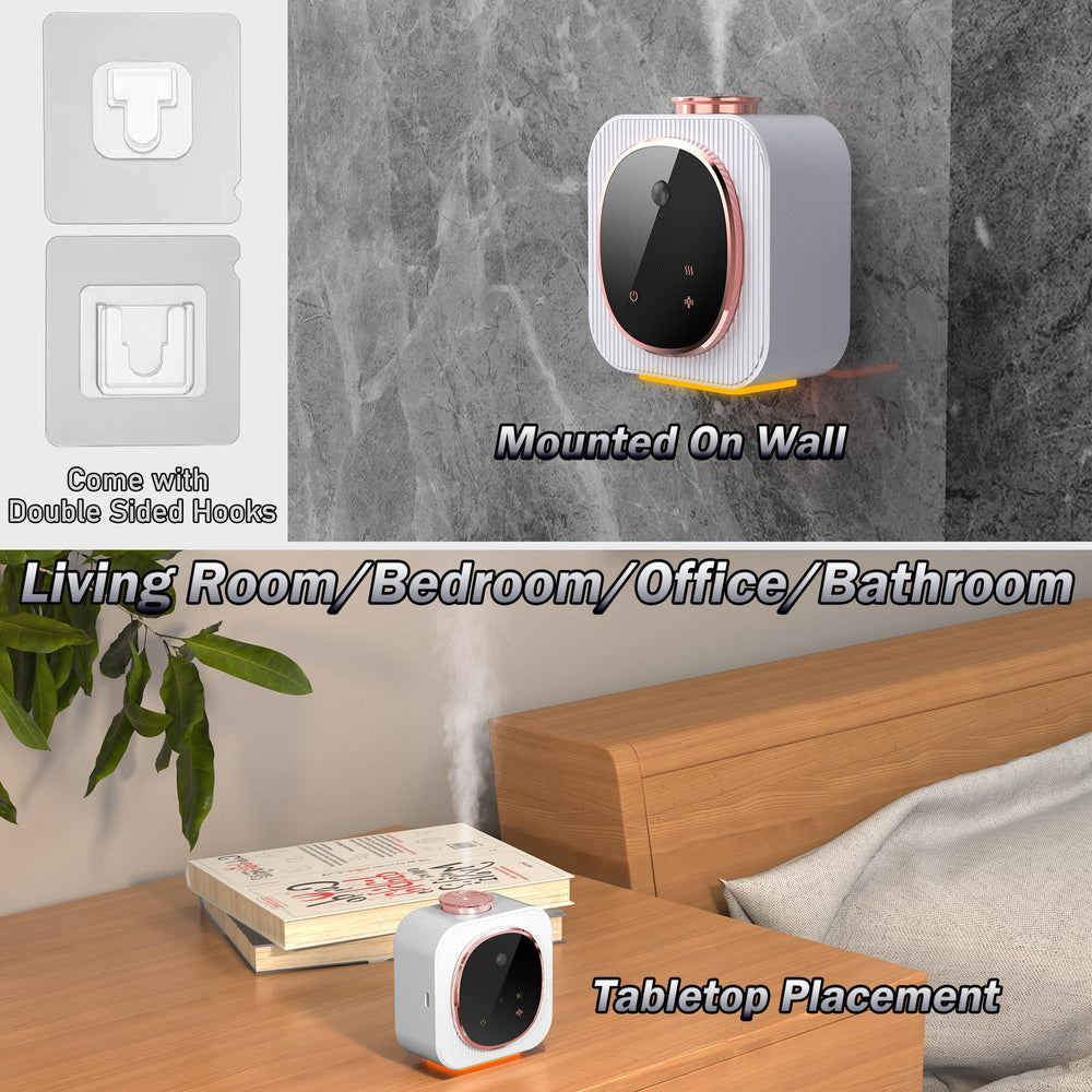 TN HOM Waterless Diffuser smart sensing activation detects presence for hands-free diffusion.