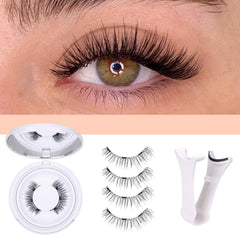 TNFVLONEINS soft featherlight lashes for a feather-weight feel and comfortable wear.