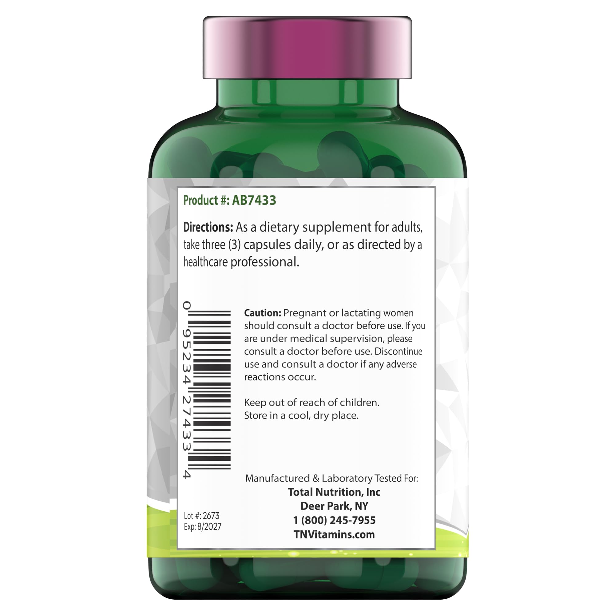 Product packaging and bottle of TNVitamins Beet Root Capsules.