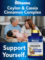 USA-made packaging for TNVitamins Cinnamon Capsules