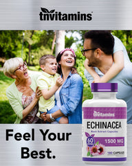 USA-made TNVitamins Echinacea packaging for Pack 2