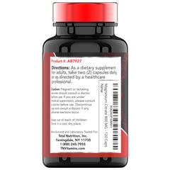 Magnesium Citrate Capsules label - Citrato de Magnesio