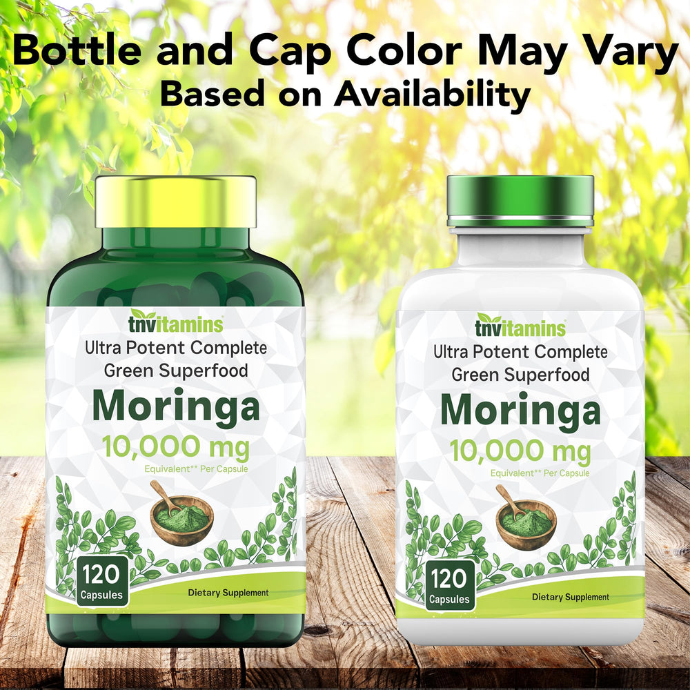 Non-GMO affirmation seal for TNVitamins Moringa Capsules