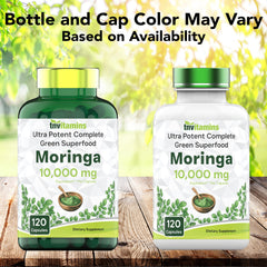 Non-GMO affirmation seal for TNVitamins Moringa Capsules