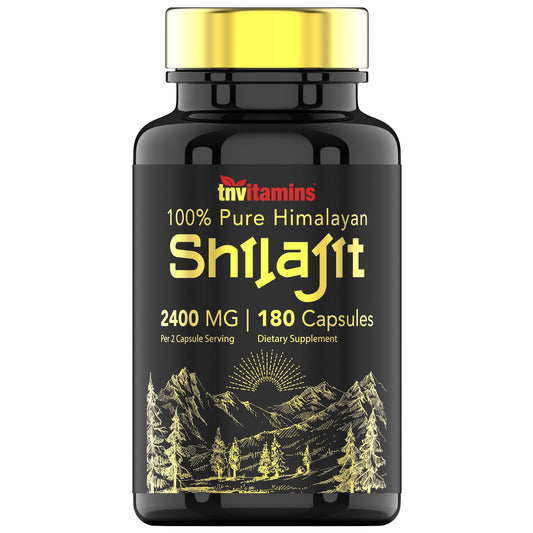 TNVitamins Shilajit Capsules bottle 2400 mg - 180 capsules