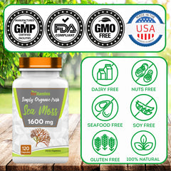 Two-month supply of sea moss capsules