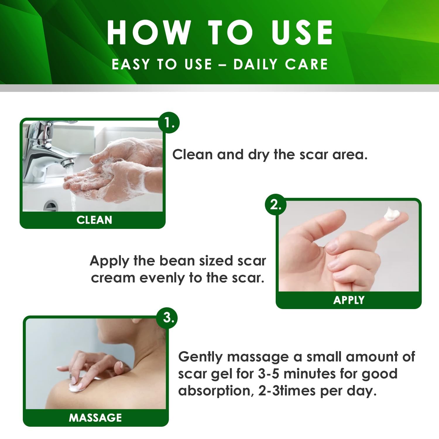 Tobcharm burn scar treatment gel for gentle improvement on body burns and marks.