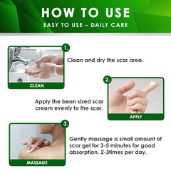 Tobcharm burn scar treatment gel for gentle improvement on body burns and marks.