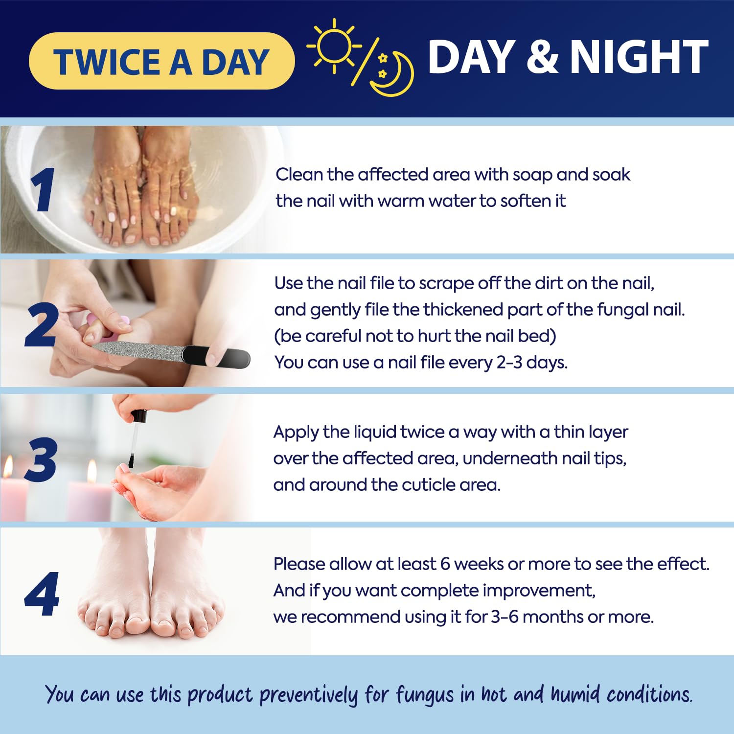 Tobcharm nails appear healthier as part of restoration with consistent use.