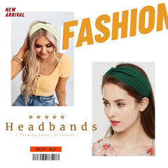 Tobeffect boho headband keeps hair tidy on bad hair days.