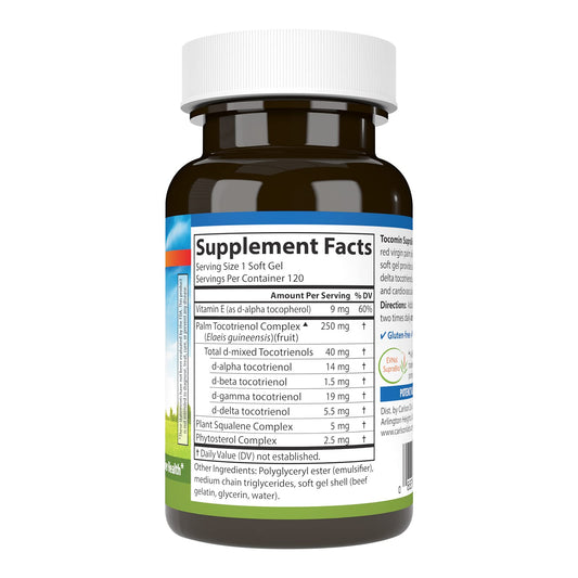 Full-spectrum tocotrienol complex label