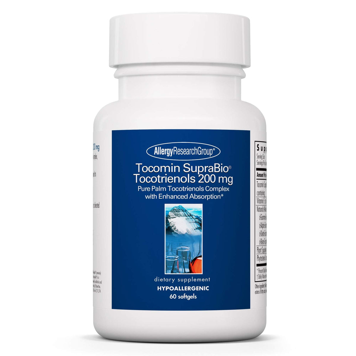 Tocomin SupraBio tocotrienols 200 mg softgels packaging