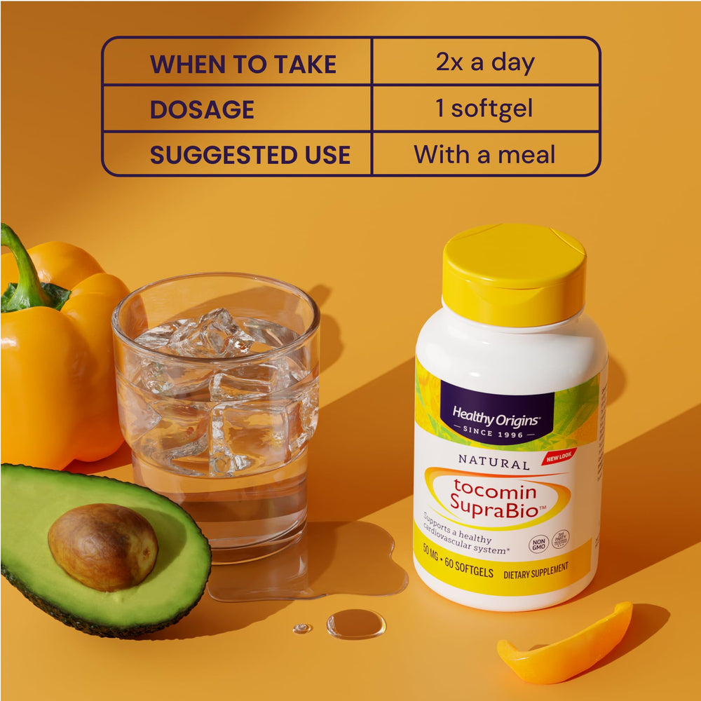 Supplement facts panel highlighting 50 mg per serving