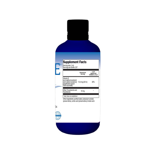 Graphic illustrating tocopherols and tocotrienols in Aqua-E Vitamin E