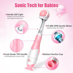 Non-slip silicone handle with suction base
