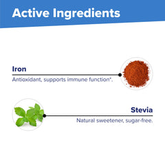 Toddler iron supplement packaging